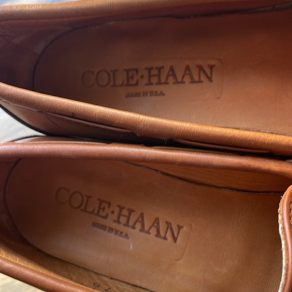 New no. Box Cole Haan brown leather  shoes - Picture 2 of 6